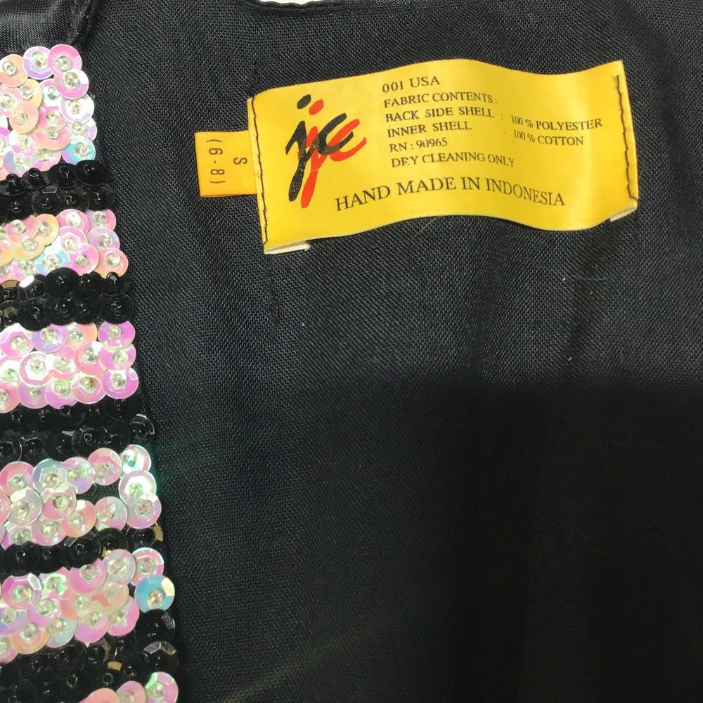 Musician / Band Handmade Sequin Vest - Picture 3 of 4